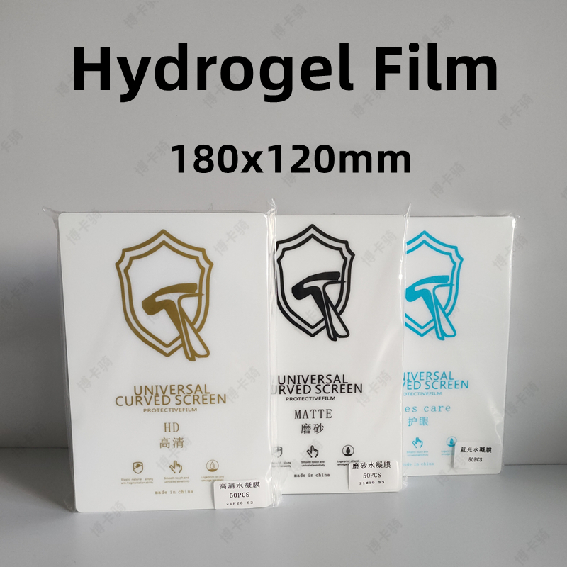 50pcs HD Hydrogel Film For All - Screen Protector Cutter recension och pris