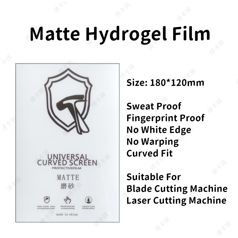 50pcs HD Hydrogel Film For All - Screen Protector Cutter recension och pris