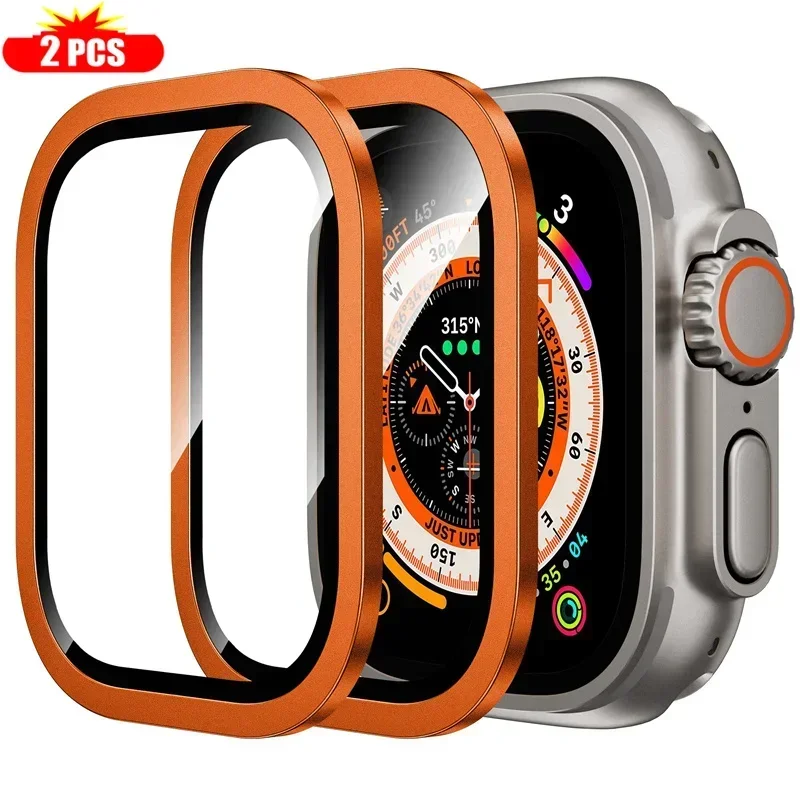 2PCS Titanium Metal Frame for  - Smartwatch Screen Film recension och pris