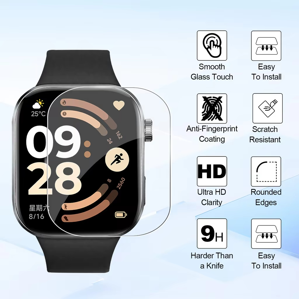 1-5Pcs Soft Film for Xiaomi Re - Smartwatch Screen Film recension och pris