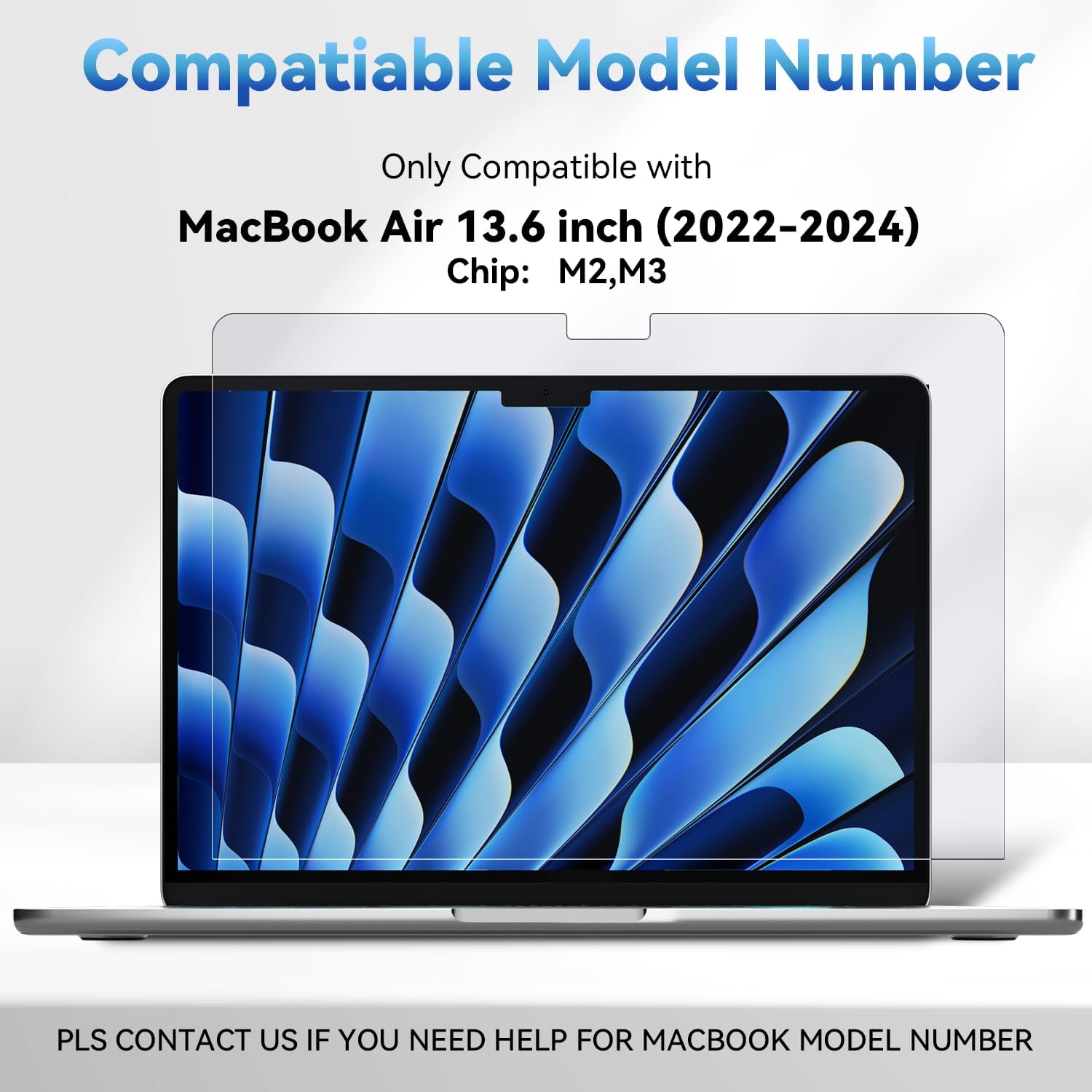 For MacBook Air 13.6 inch M4 A - Anti Blue Light Film recension och pris