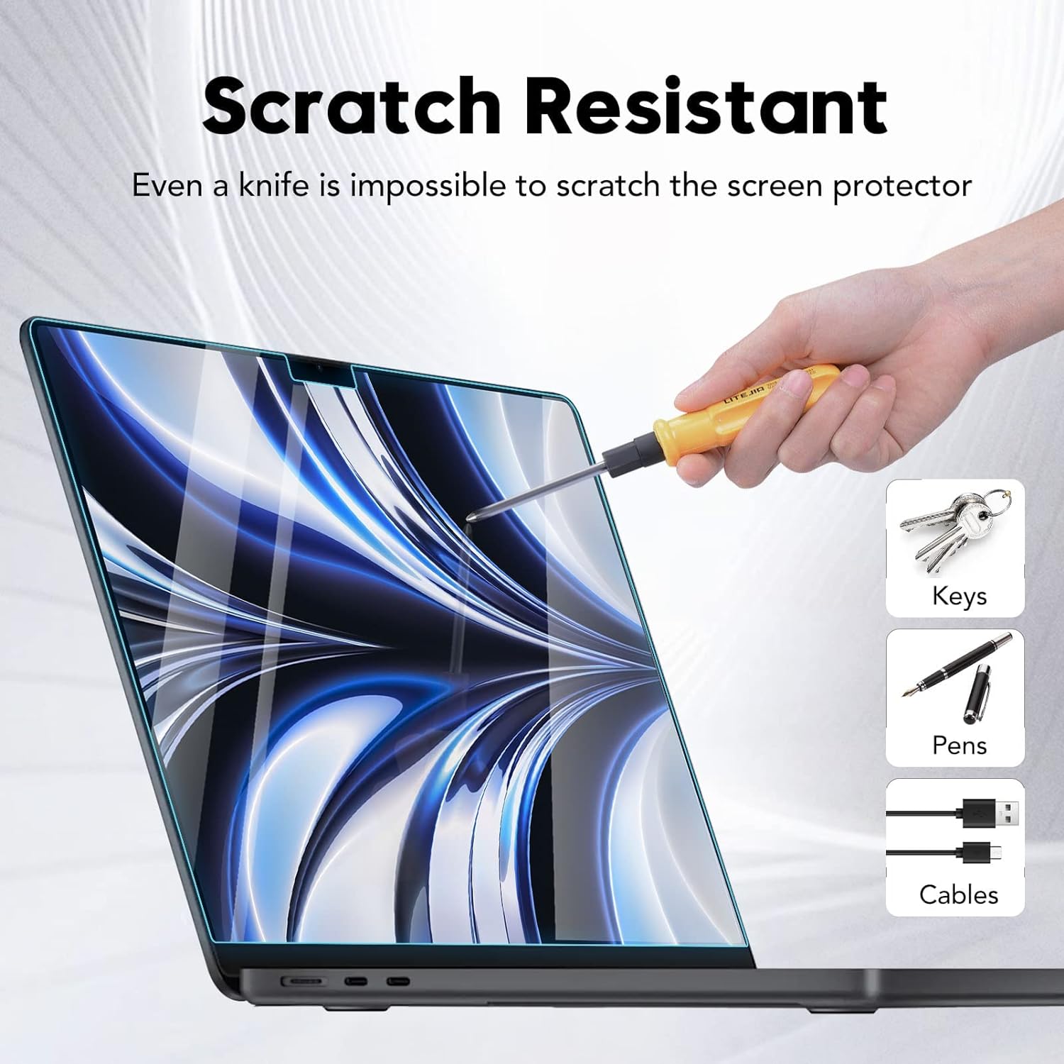 For MacBook Air 13.6 inch M4 A - Anti Blue Light Film recension och pris