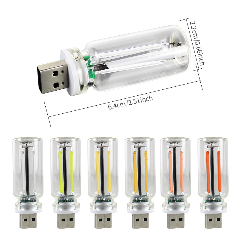 Touch Dimming USB LED Filament - Glass Protector Auto recension och pris