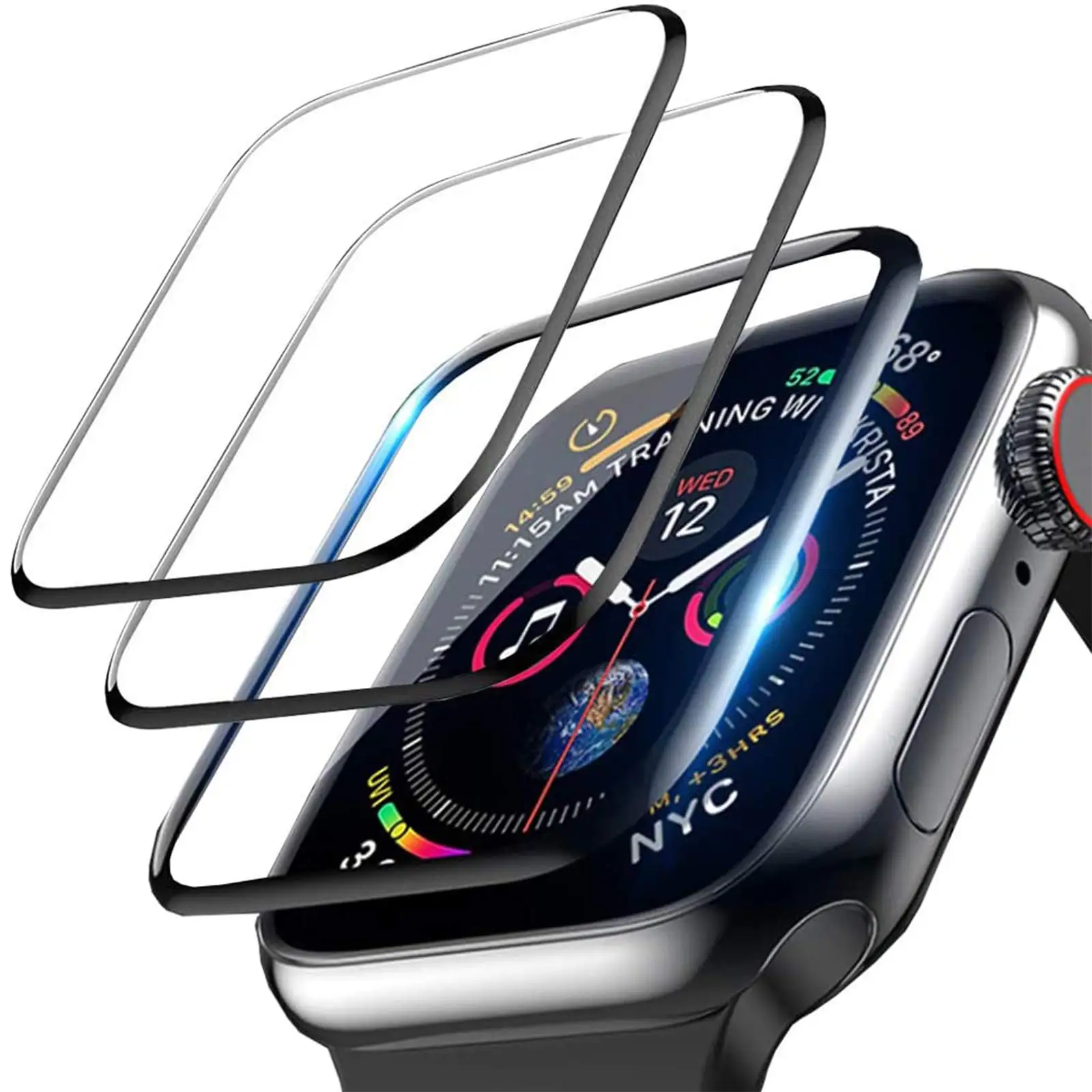 3D Tempered Glass For Apple Wa - Smartwatch Screen Film recension och pris