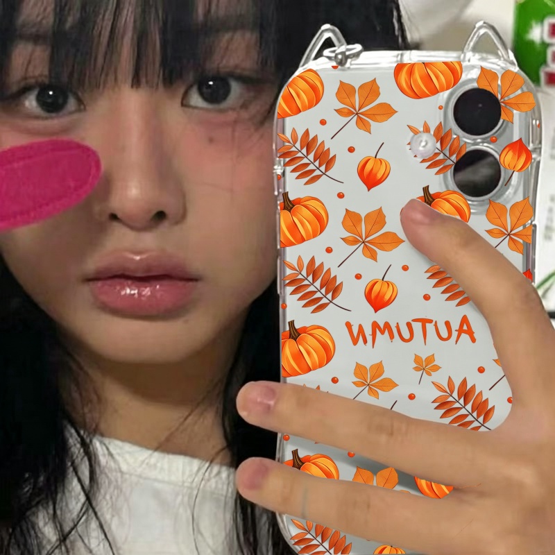 Autumn Pumpkin Falling Leaves  - Apple Iphone 15 Pro Max recension och pris