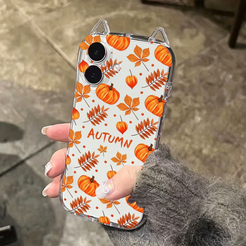 Autumn Pumpkin Falling Leaves  - Apple Iphone 15 Pro Max recension och pris