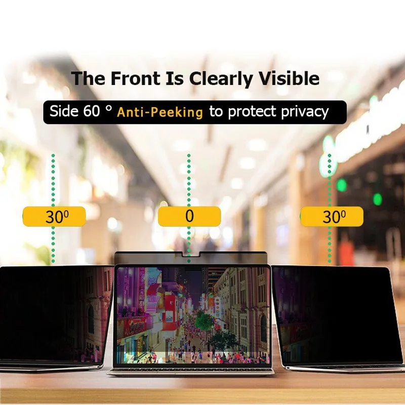Magnetic Privacy Screen Protec - Anti Blue Light Film recension och pris