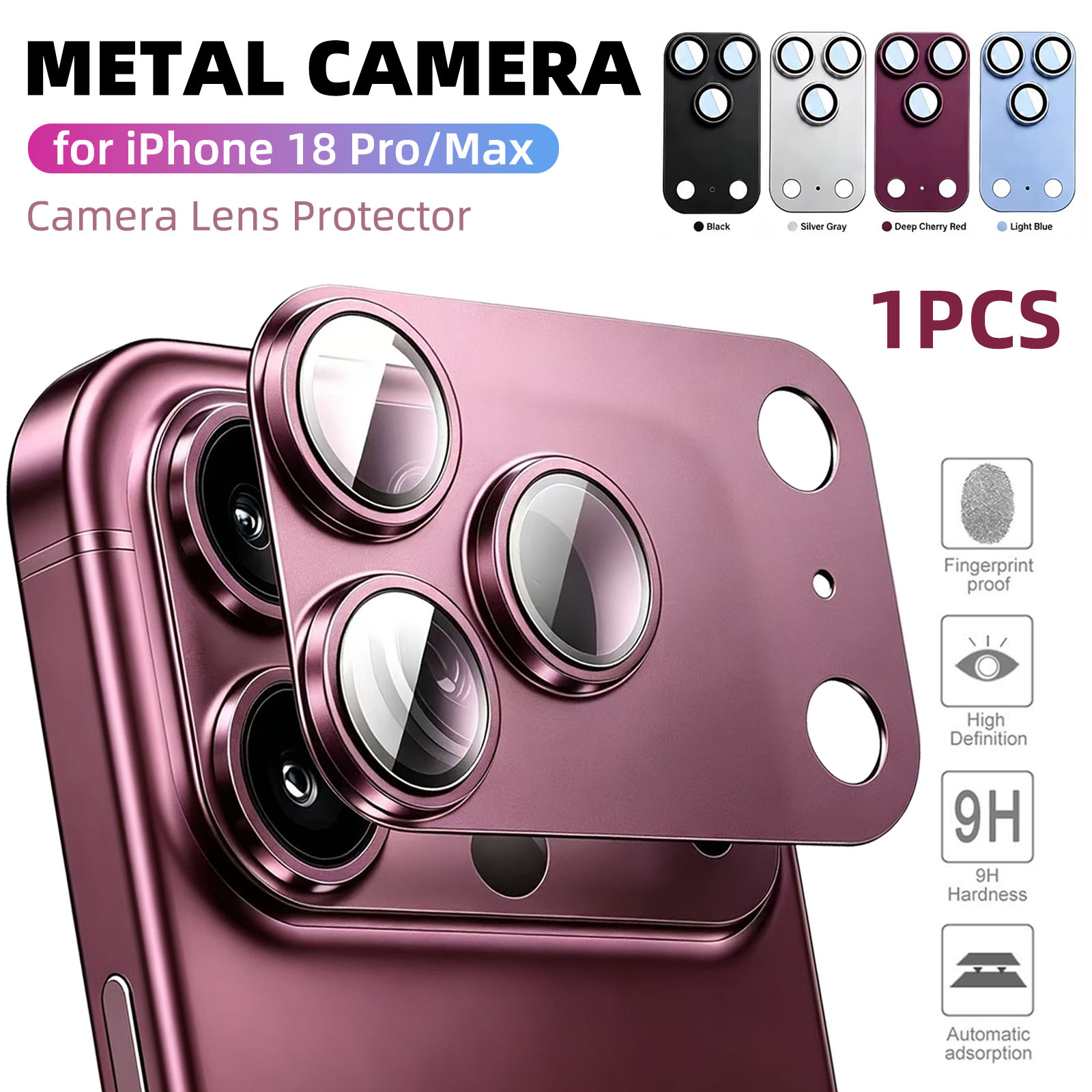 2026 New Camera Lens Protector - Tempered Glass Screen 9H recension och pris