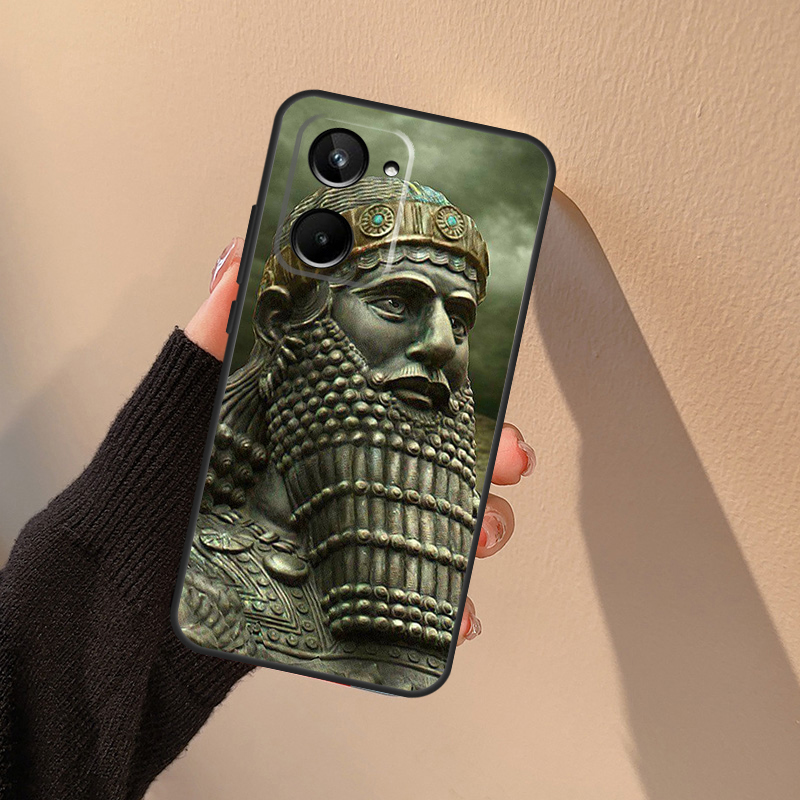 Assyrian Statue lamassu Art Ca - Realme C67 recension och pris