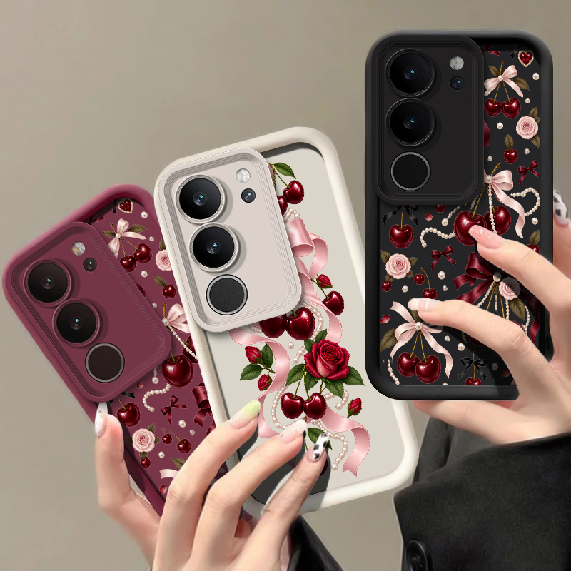 Cartoon Cherry Bow Pattern Pho - Vivo X200 recension och pris
