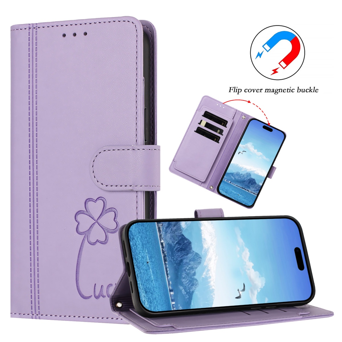 Luxury PU Leather Flip Phone C - Vivo X200 recension och pris