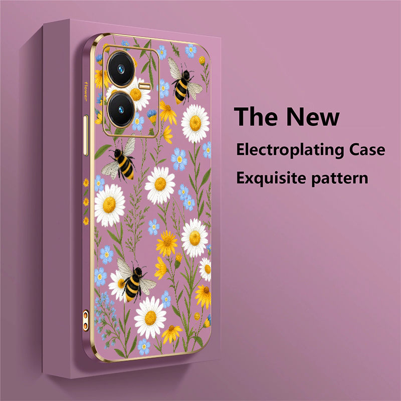 Bee Pattern Case For Vivo Y28  - Vivo Y28 recension och pris