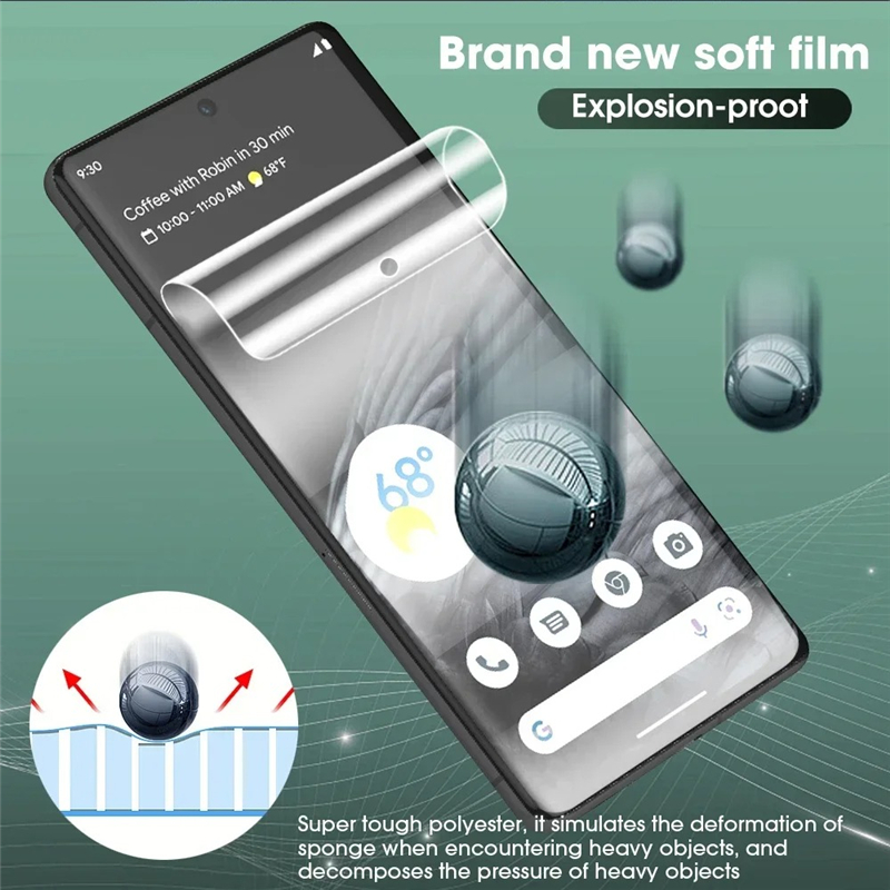 5PCS Hydrogel Film For Google  - Google Pixel 9 Pro recension och pris